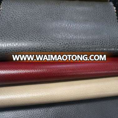 Dongguan pu pvc leather vinyl fabric for furniture car seat cover